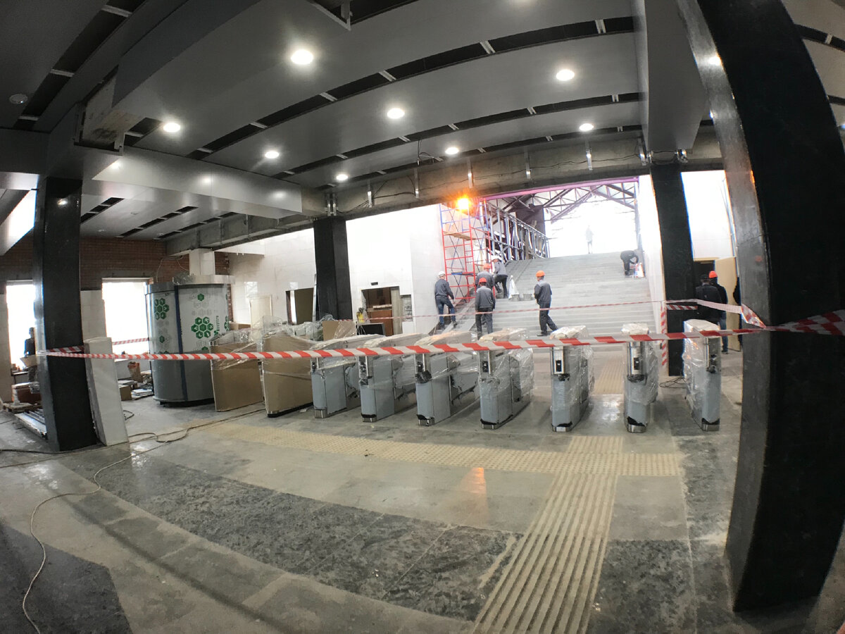 «Южная» за 3 недели до пуска. Август 2019