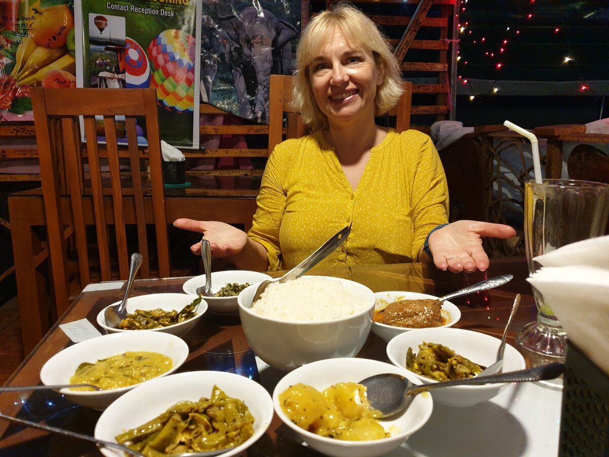 Это одна шри-ланкийская порция.