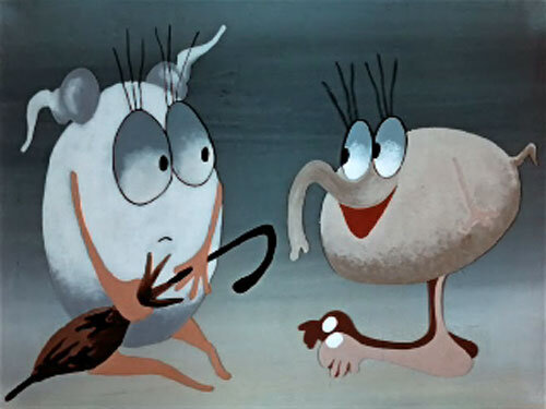 Два друга - Клабуш и Нипи.