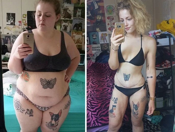 Девушка похудела на 60 кг без диет и тренировок!