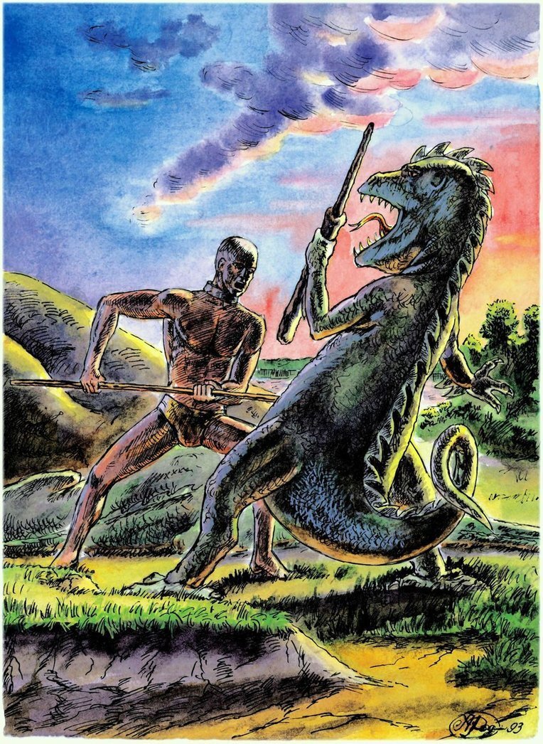 Керрик и кто-то из иилане. Возможно, Сталлан, или Вейнте