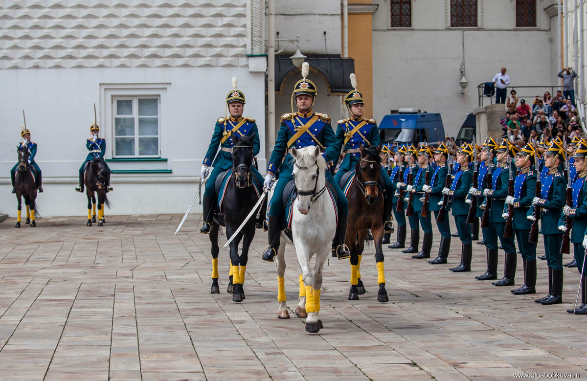 Конный караул президентского полка