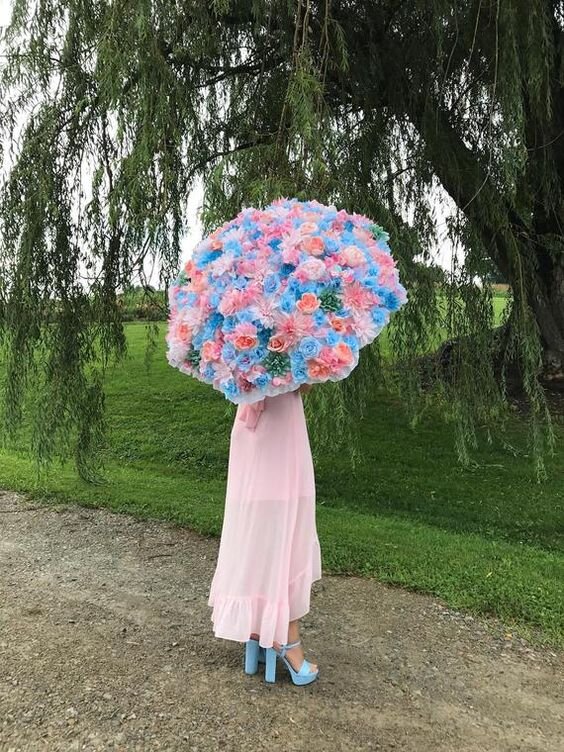 Как сделать декоративный зонтик для свадебной фотосессии: Мастер-Классы в журнале Ярмарки Мастеров