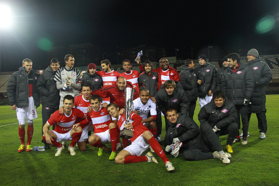 Восемь лет памятной победе. Фото spartak.com