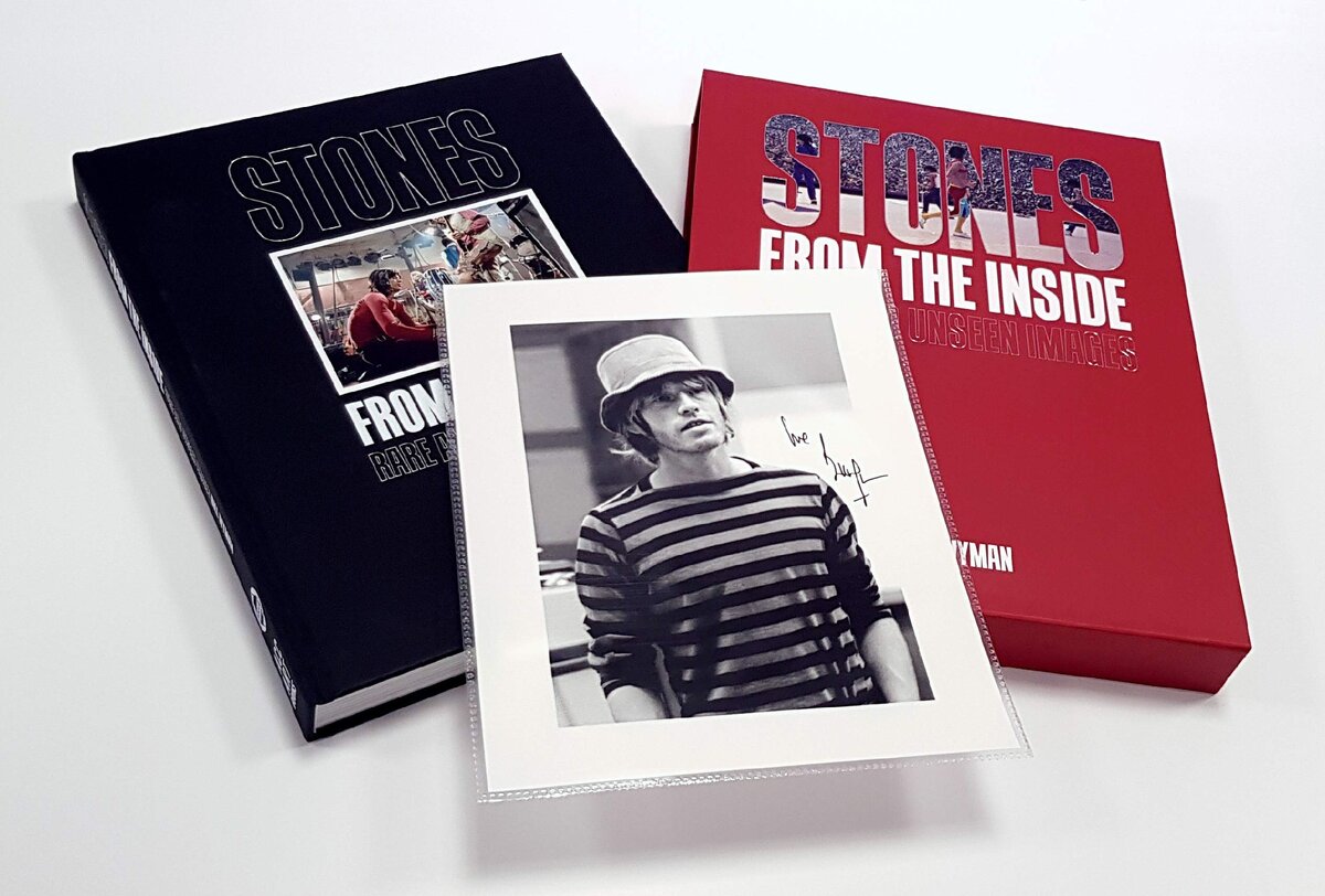 Обложка книги «Stones From The Inside: Rare And Unseen Images». Источник фото: amazon.com