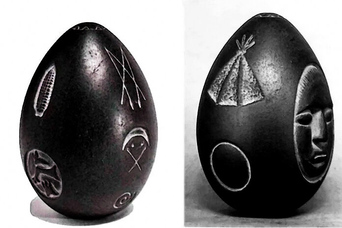 Мередитский камень с обеих сторон