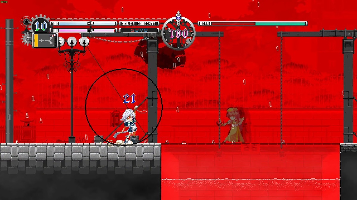 Вид игры в остановленном времени