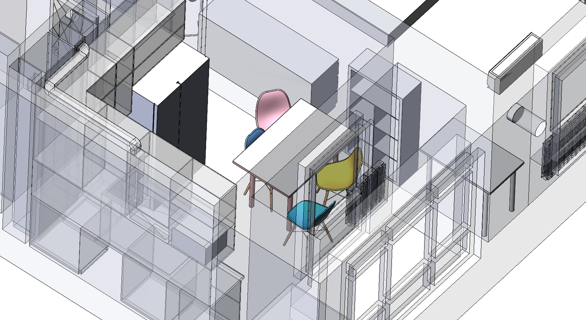 Небольшая кухня