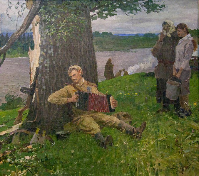 Художник Фёдор Савостьянов