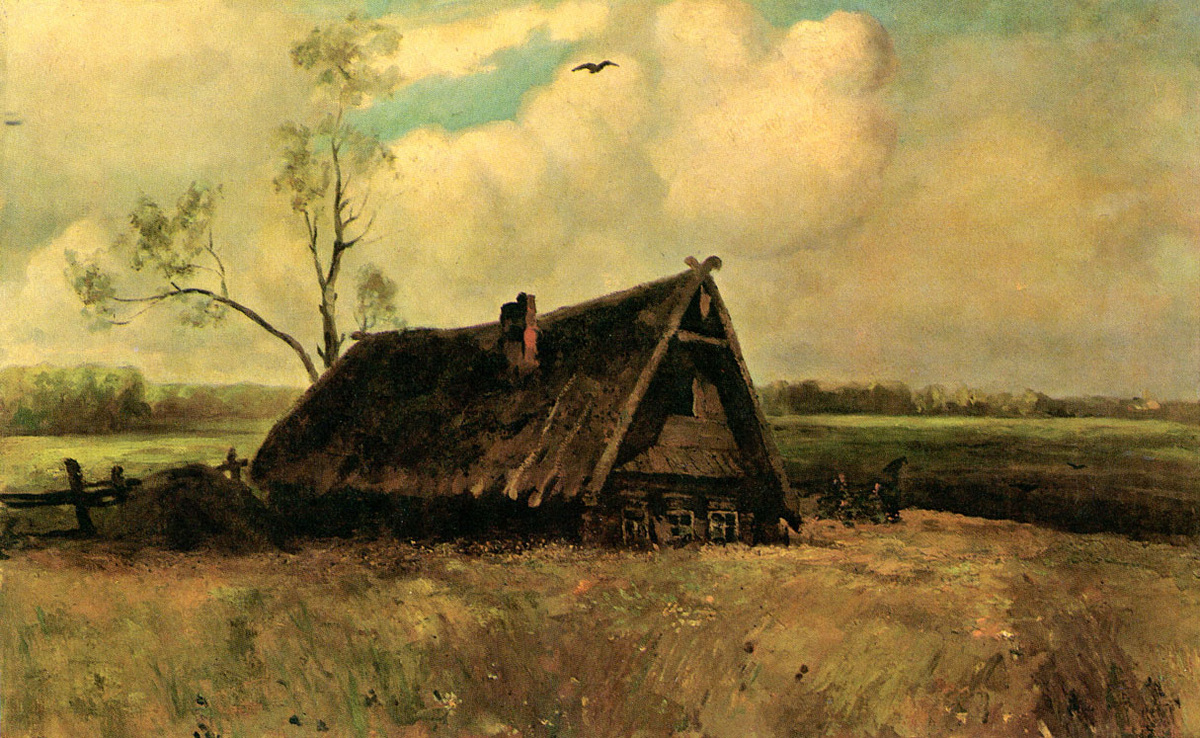 Алексей Саврасов «Кутузовская изба в Филях», 1884 год