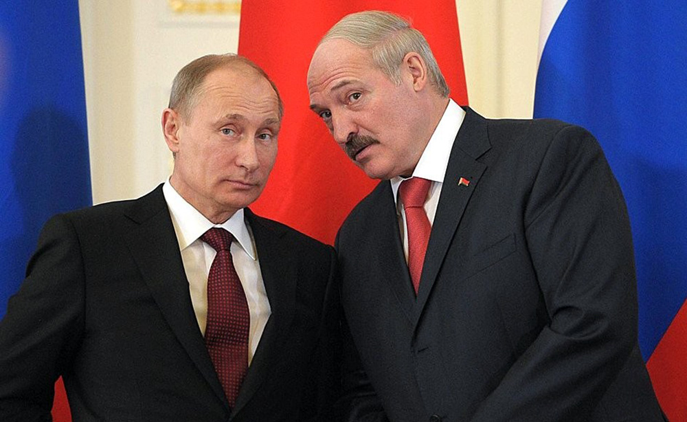 Путин и Лукашенко.