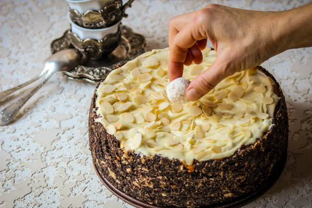 торт рафаэлло рецепт