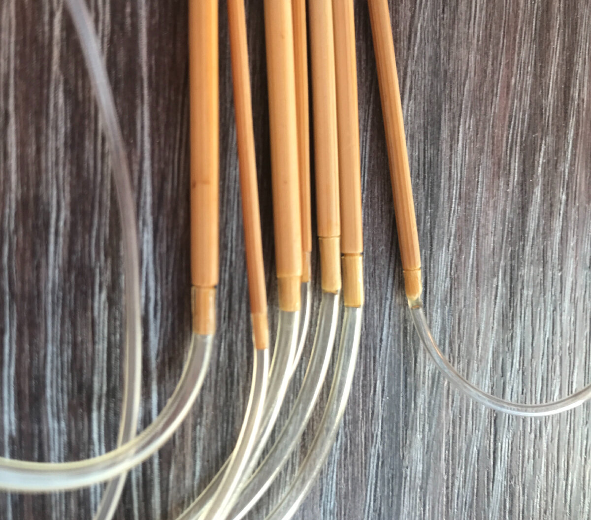 Стыки спиц и лески