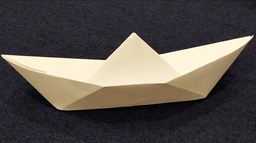 Как сделать обычный кораблик из бумаги и с парусом? Видеоурок и пошаговая инструкция