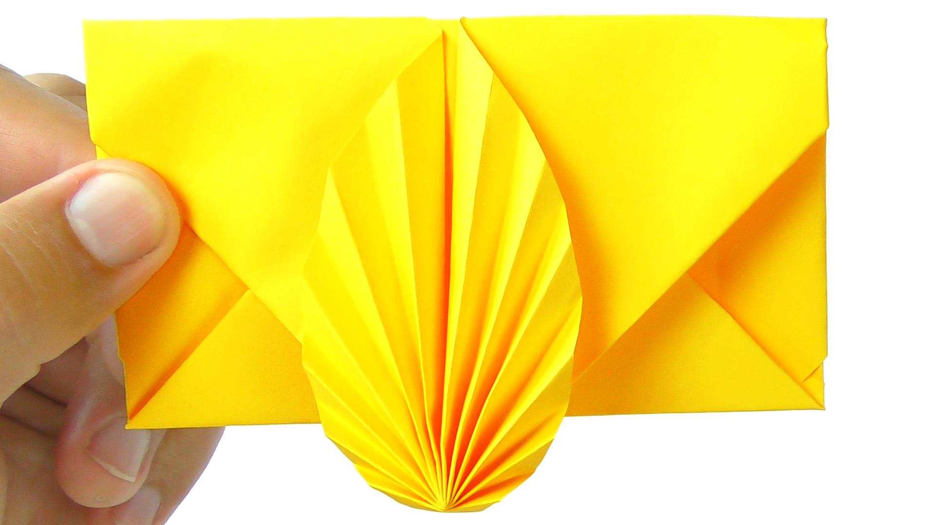 Easy Origami Envelope Tutorial Конверт из бумаги Оригами