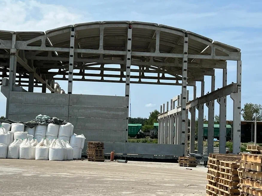 Фото склада ДО, на котором необходимо провести ремонтные работы 