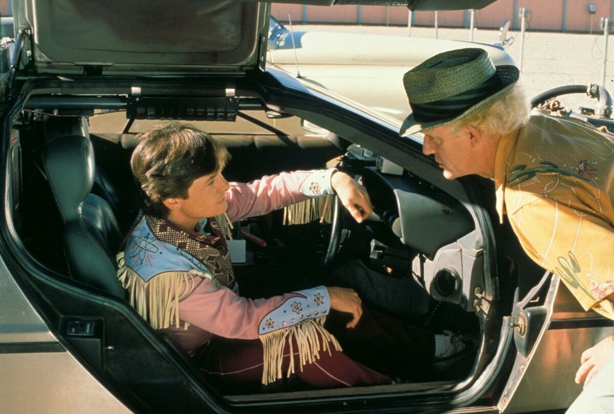 Кадр из фильма "Назад в будущее 3" (1990)