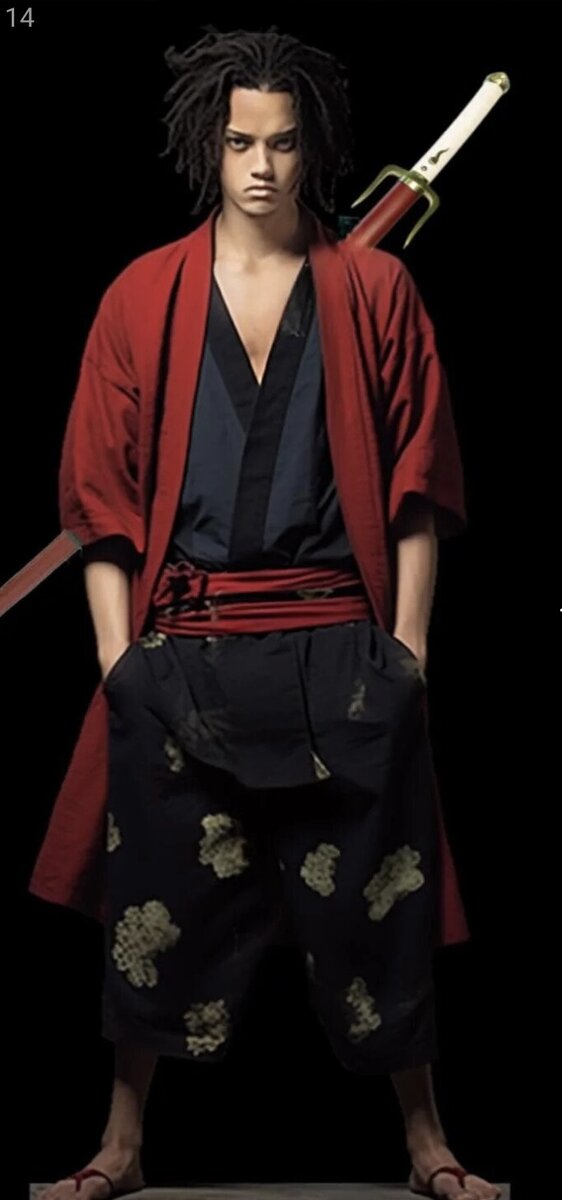 Мугэна из аниме Самурай Чамплу