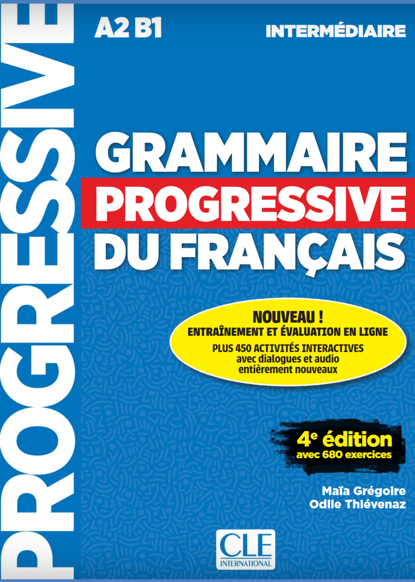 Учебник Grammaire progressive du français от CLE international