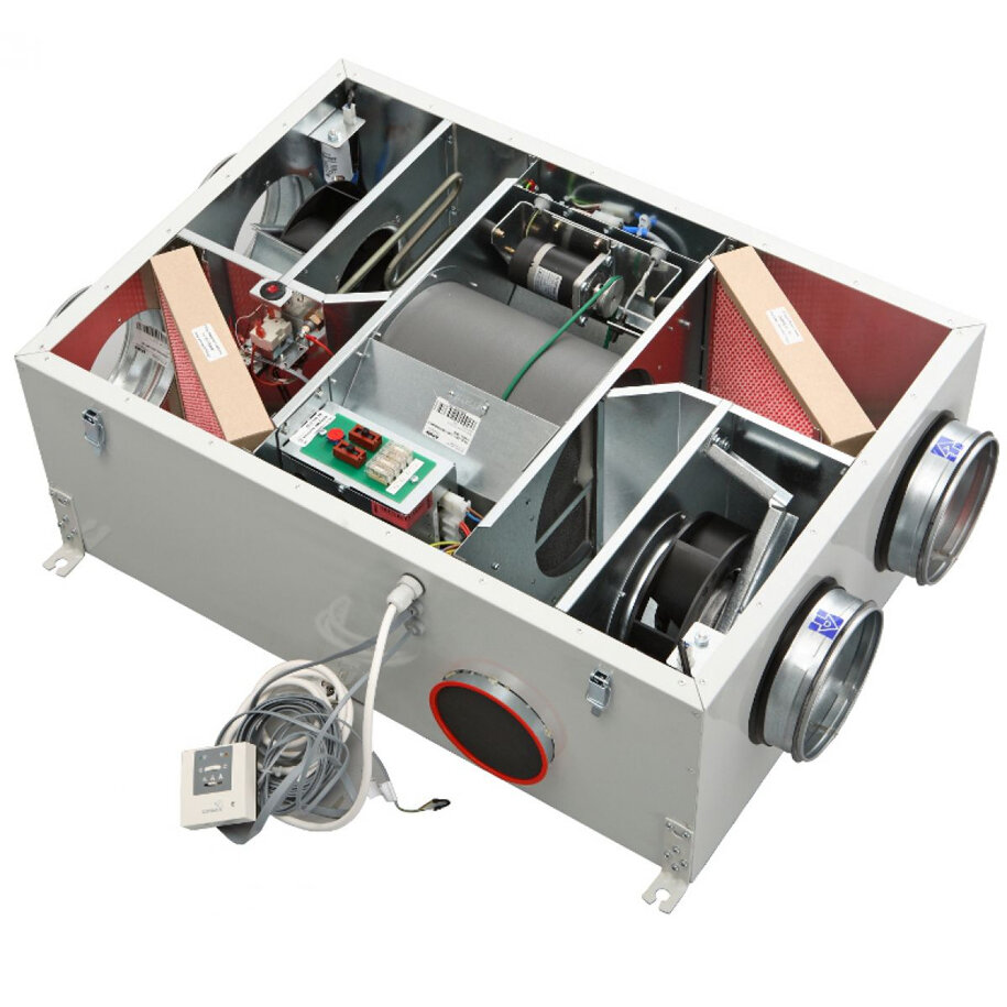 Основной блок ПВУ. Плюс воздуховоды, глушитель, осушитель, увлажнитель и т.д и т.п.