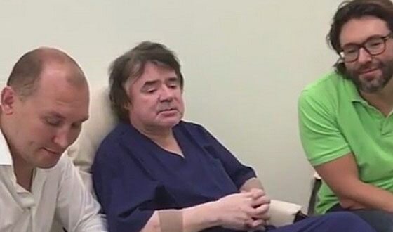 Лушников и Малахов навестили Евгения Осина в больнице