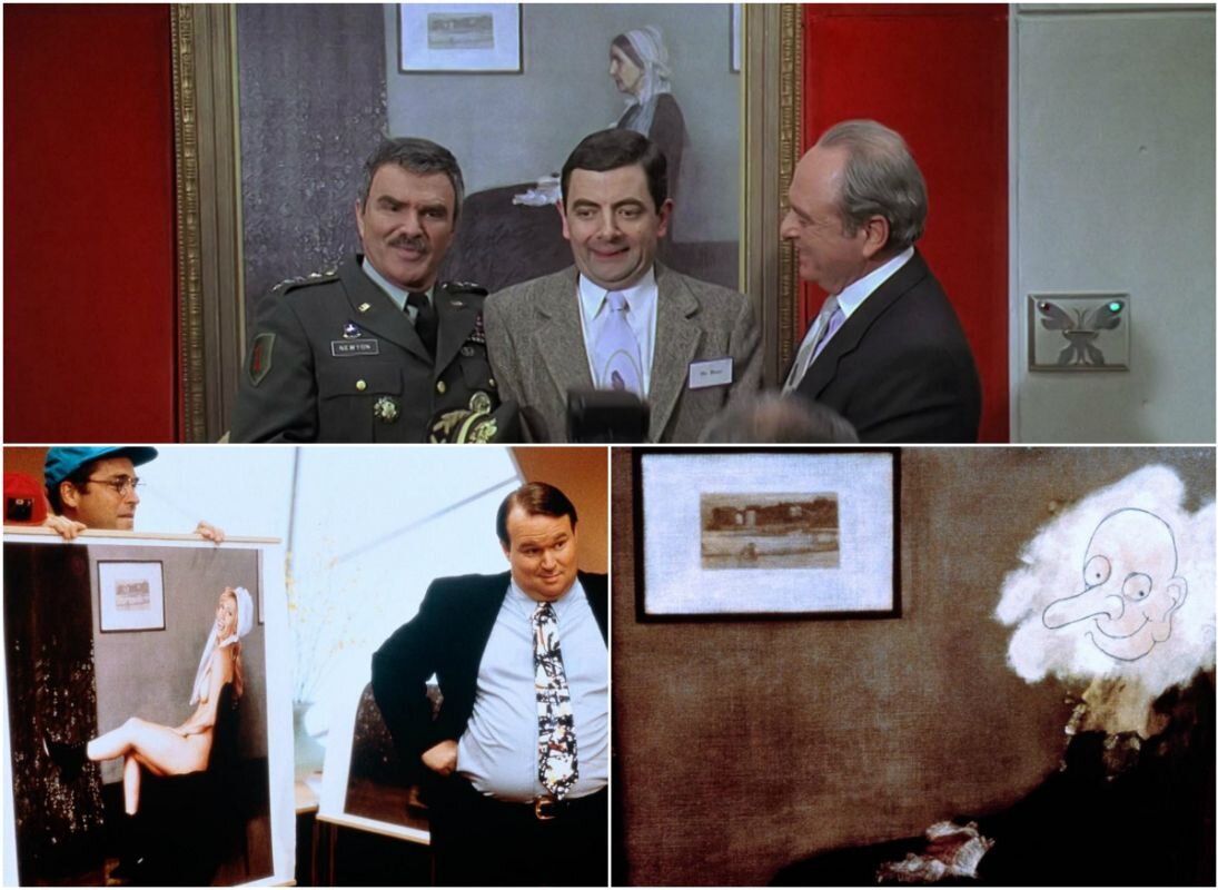 Кадры из сериала "Мистер Бин" 