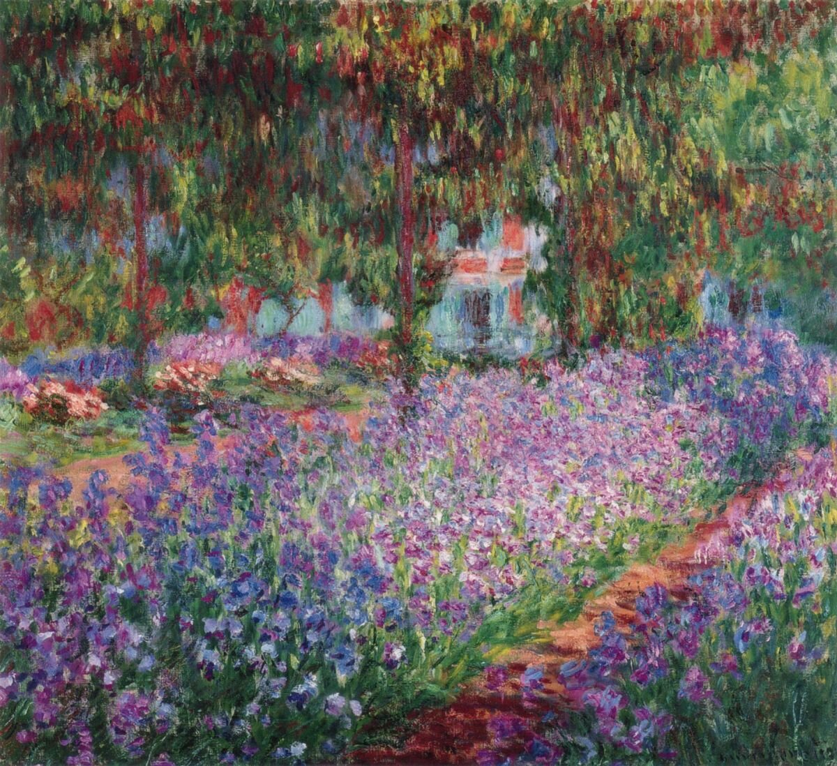 Клод Моне. Сад художника в Живерни. 1900