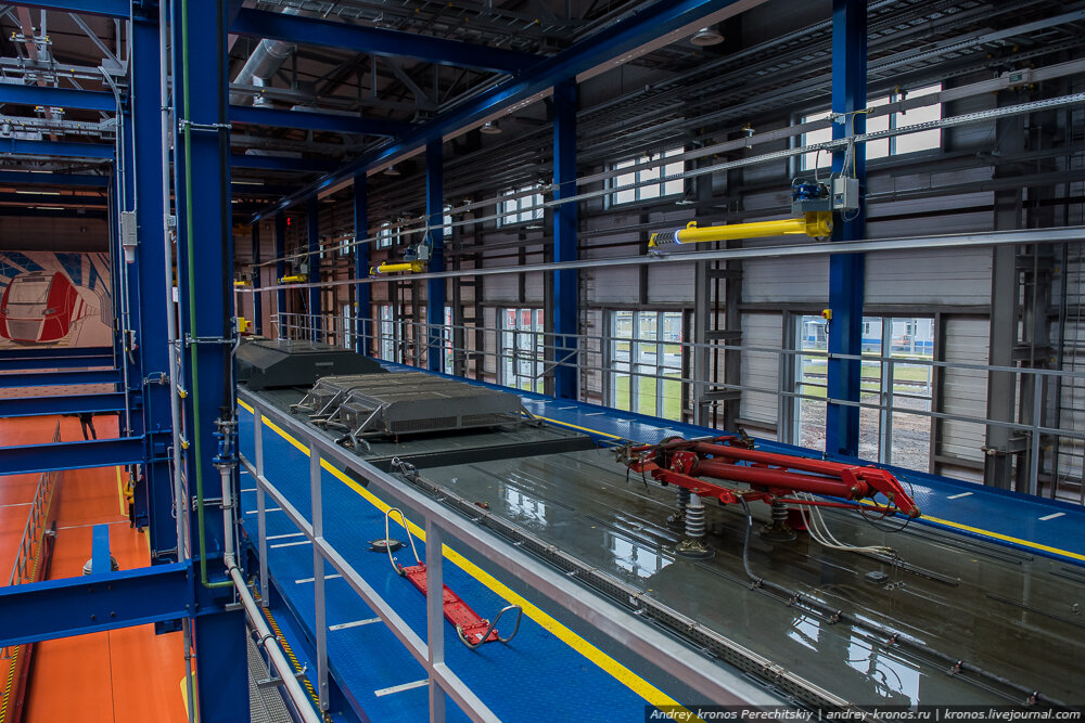 Депо "Подмосковная". Где и как обслуживают скоростные поезда | Андрей ...