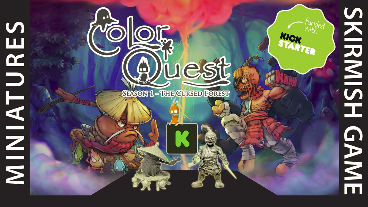 Сборка и покрас: миниатюры Color Quest | PRO BOard Games | Дзен