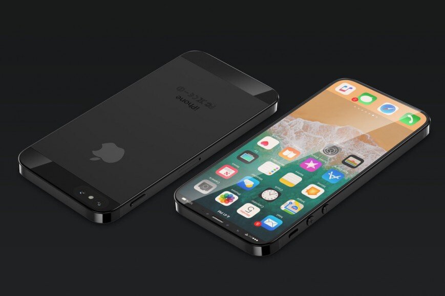 Возможный вариант дизайна Apple iPhone SE 2