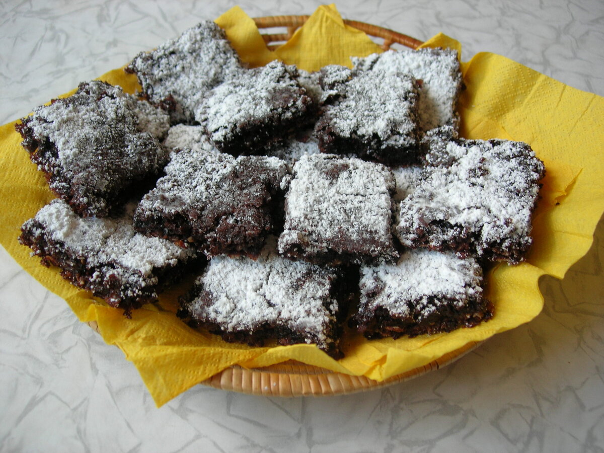 Шоколадное печенье с овсяными хлопьями б/п Myllyn Paras, рецепт с фото пошагово