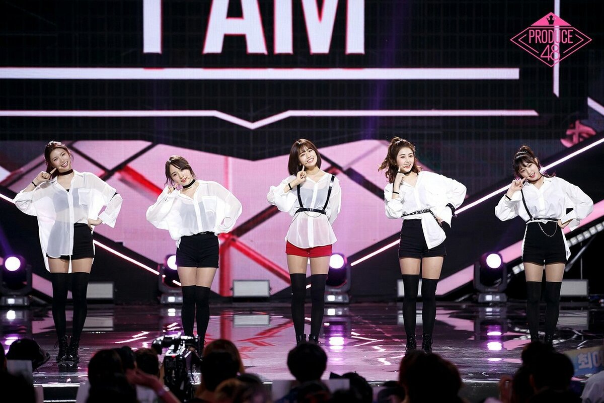 Выступление на шоу Produce 48