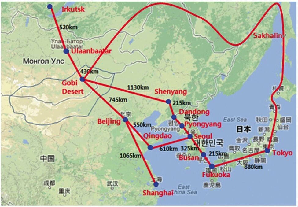«Азиатское энергосуперкольцо» может связать Россию, Китай, Монголию, Южную Корею и Японию
