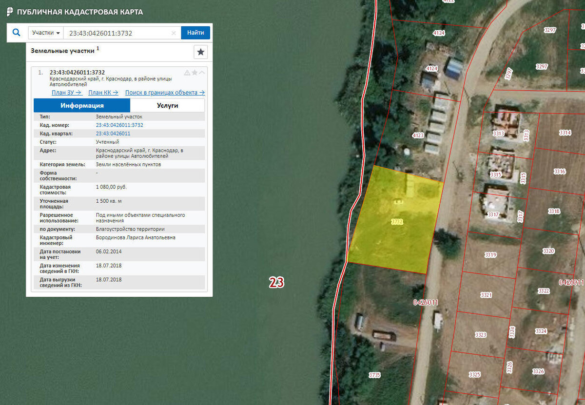 Схема расположения земельного участка вокруг которого идет судебный спор