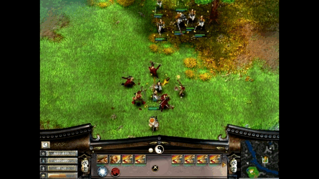  В бою юниты не тупо стоят напротив друг друга, обмениваясь зуботычинами, словно истуканы, а активно перемещаются и демонстрируют небывалую живость. 