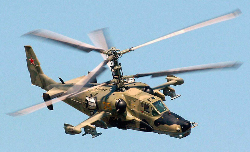 Боевой вертолет Ка-50 "Черная Акула"