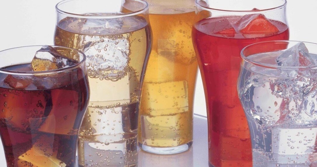 Пример газированных напитков.