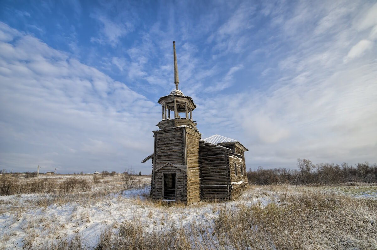 Спасов ключик Абабково деревянная часовня