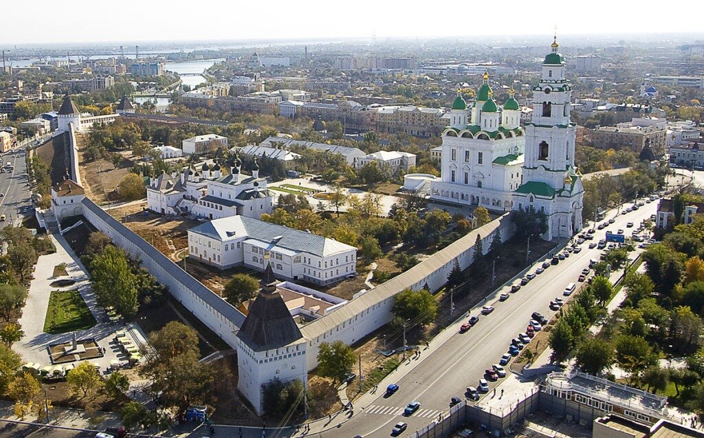 Астраханский кремль. Современный вид.