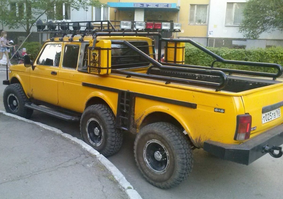 Лада Нива 6x6, отечественный ответ G-klasse | Автомания | Дзен