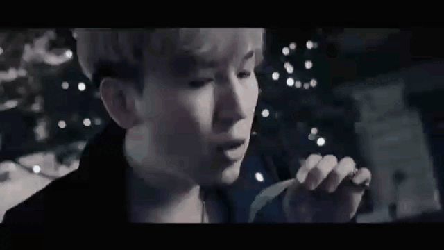 Заморозка листика крупным планом