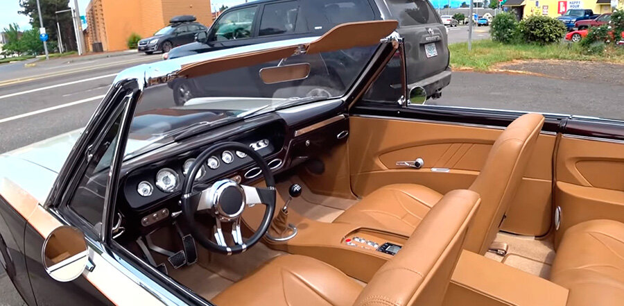 Вид салона вблизи