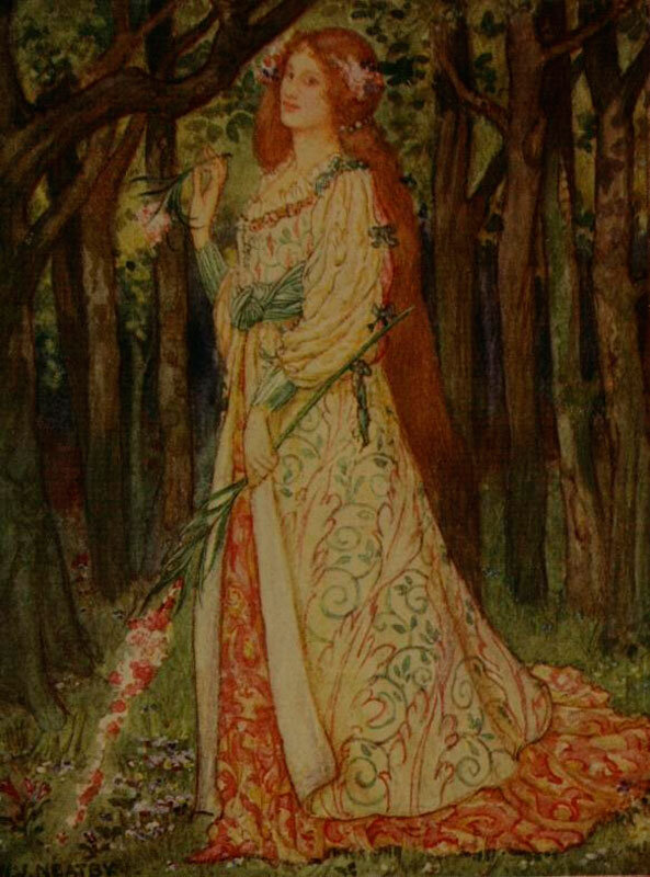 Уильям Джеймс Нитби.   La Belle Dame sans Merci,  
