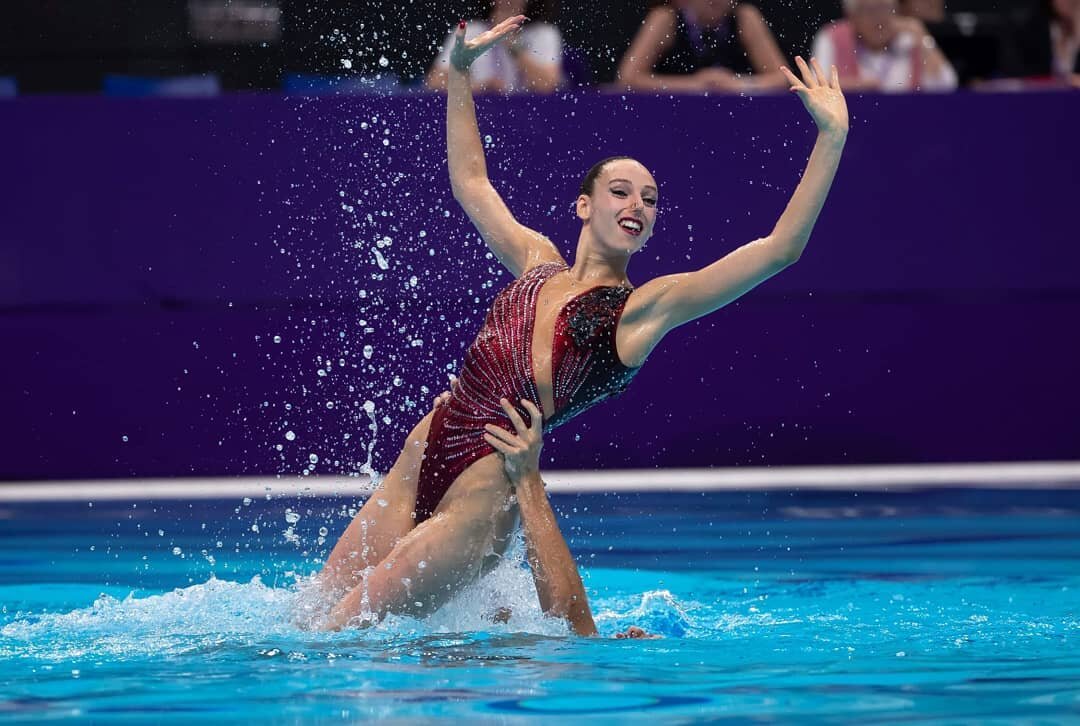 Ромашина Светлана под водой