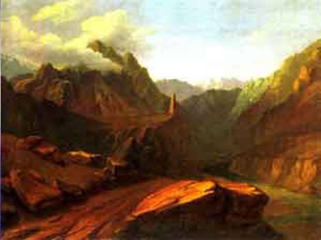  Лермонтов. Картина. Кавказ.