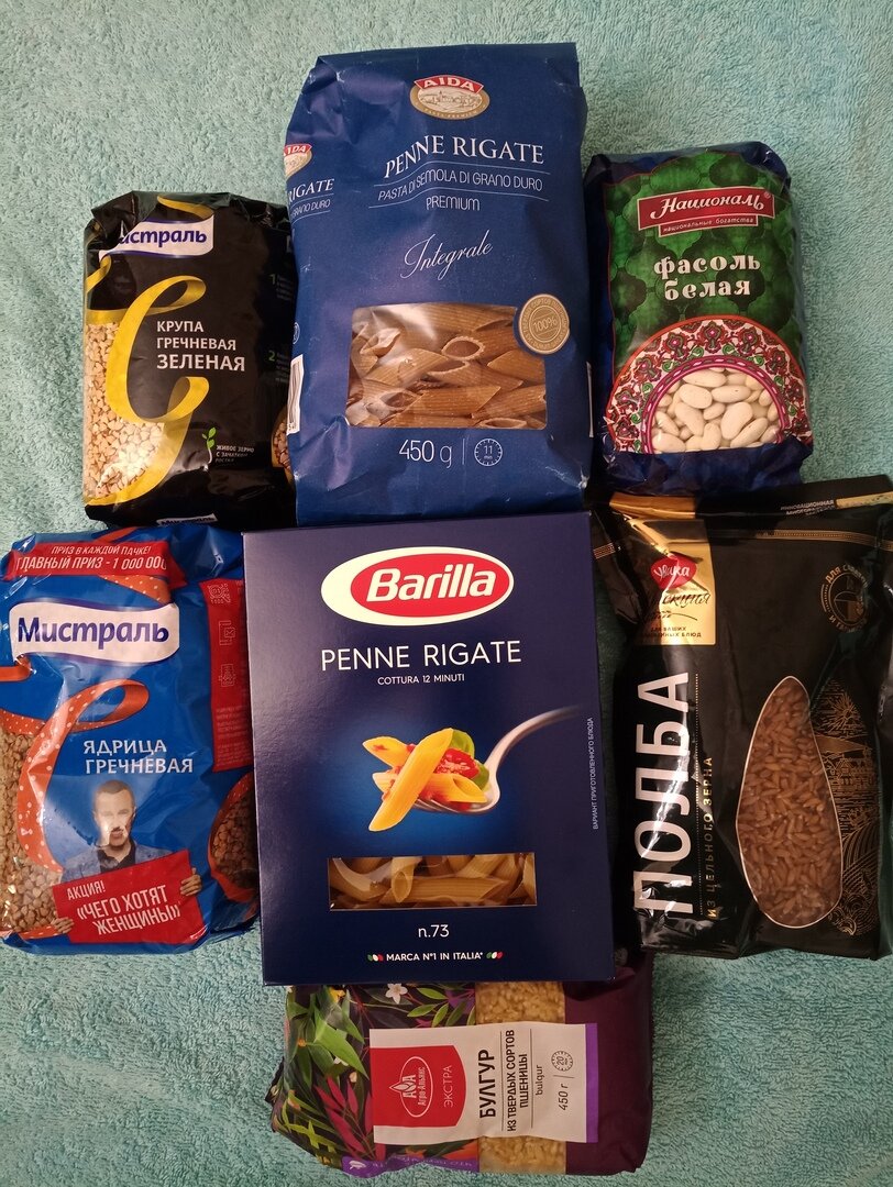 Небольшая часть наших продовольственных запасов. Еще мясо и овощи. Фото из личного архива.