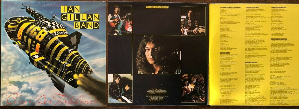 Ian Gillan Band Clear Air Turbulence 1977. 2007. Ian Gillan - Gillan's Inn.