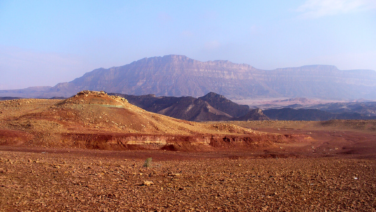 Израиль. Пустыня Негев 
