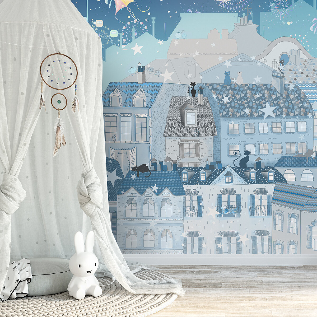 ДЕТСКИЕ АВТОРСКИЕ ОБОИ "СКАЗКИ AFFRESCO" ZK692-COL1