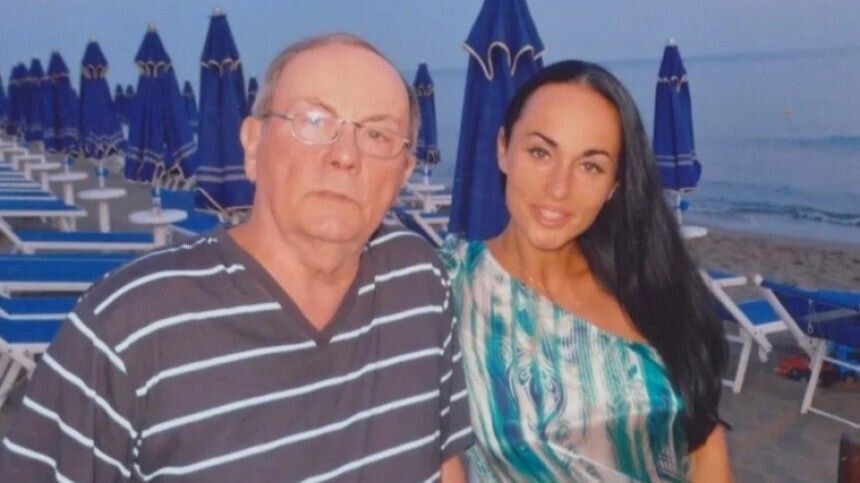 Ирина Волк с отцом.